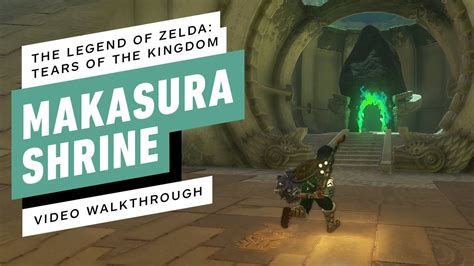 makasura shrine|The Legend of Zelda: Tears of the Kingdom .